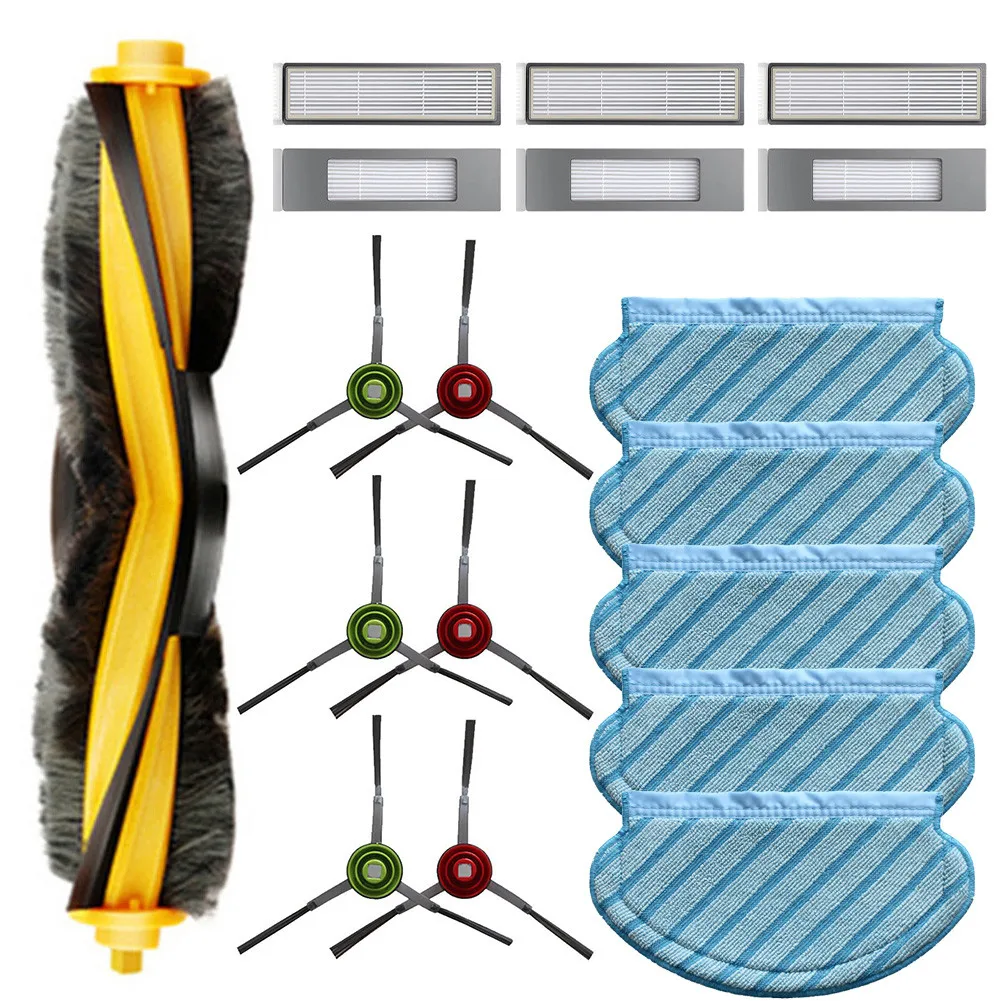 

Фильтр для основной щетки, боковая щетка, ткань для швабры для пылесоса Yeedi 2 робот-гибрид, замена абсолютной бытовой техники