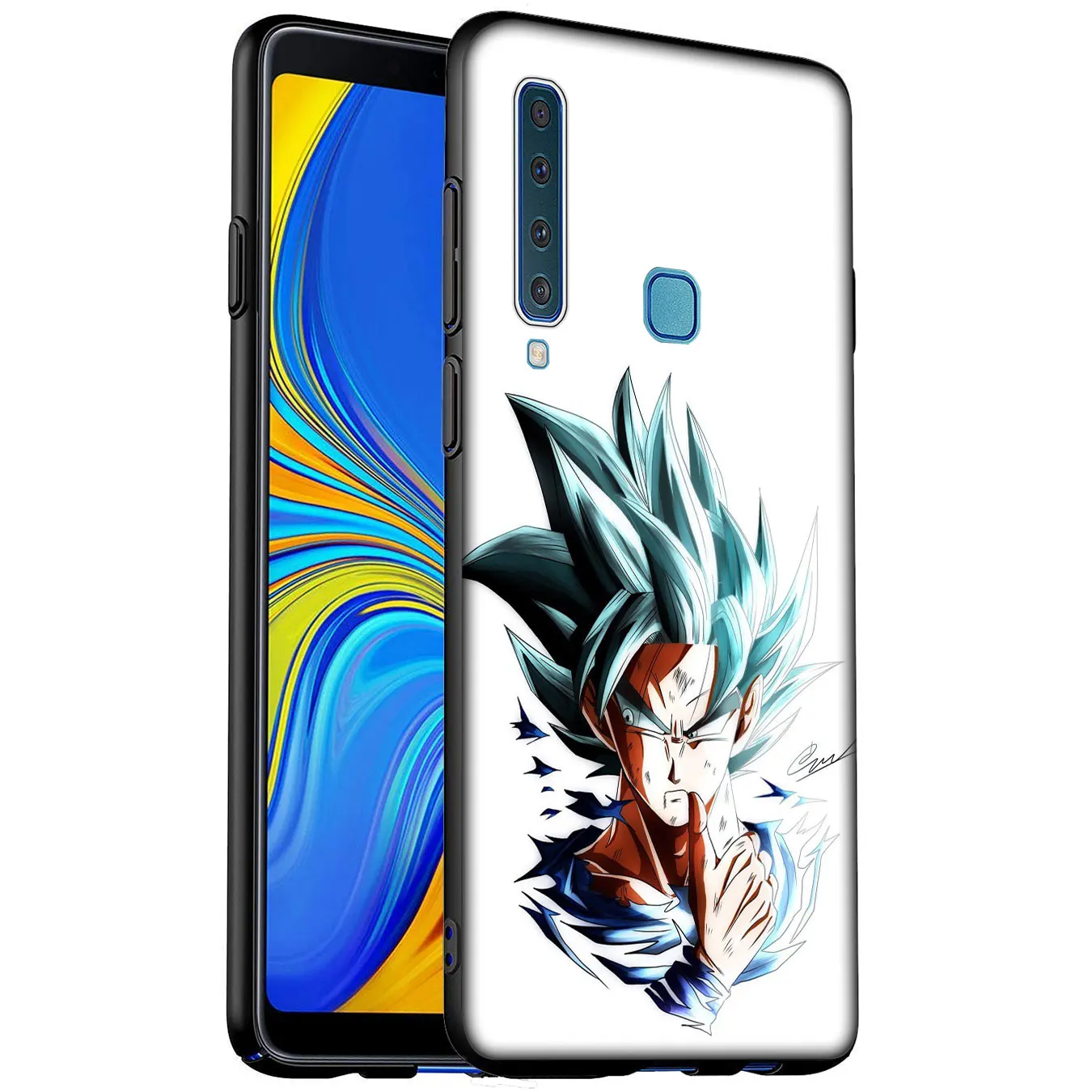 Dragon Ball Z Anime Goku Cartoon Soft Silicone Phone Case for Samsung Galaxy A6 A7 A8 A9 2018 A3 A5 2016 2017 Note 9 8 10 Plus |
