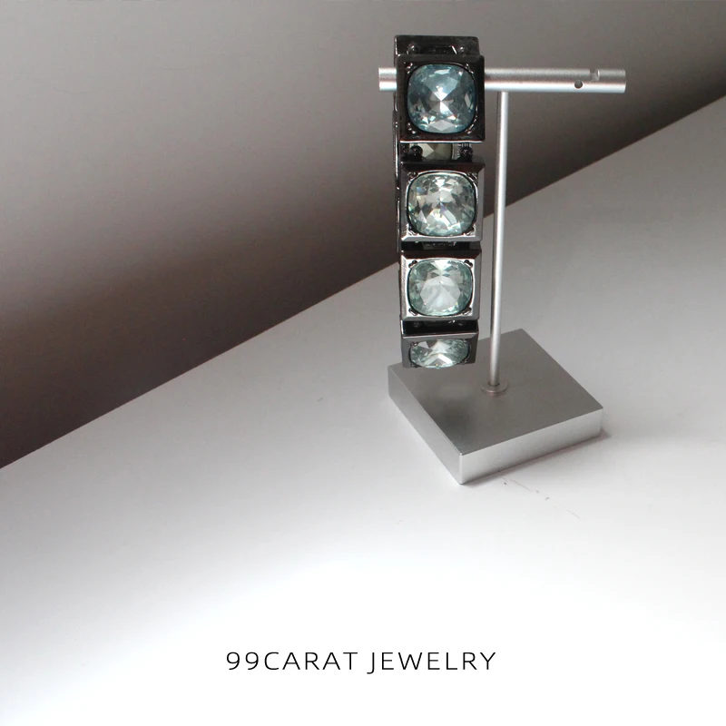 99 карат европейский и американский преувеличенный браслет матовая текстура