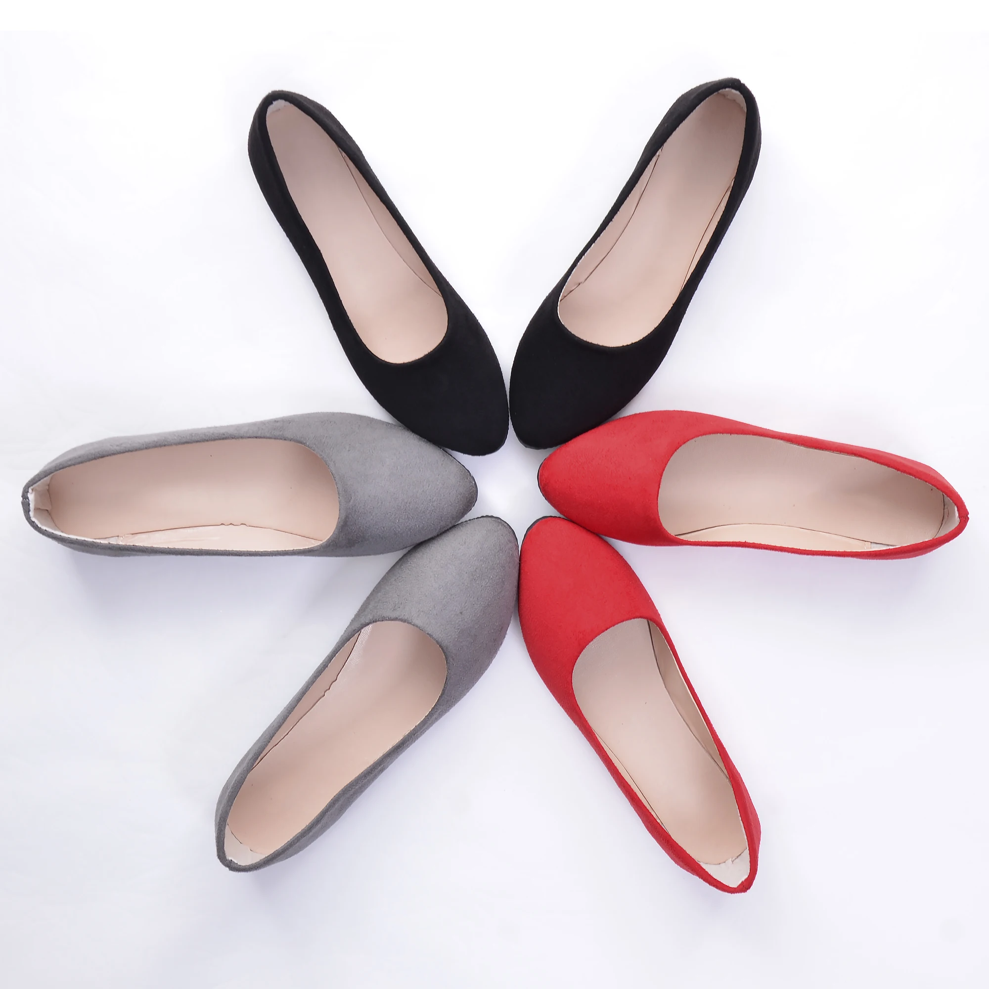 Женские балетки на плоской подошве SAILING LU однотонные повседневные дорожные туфли