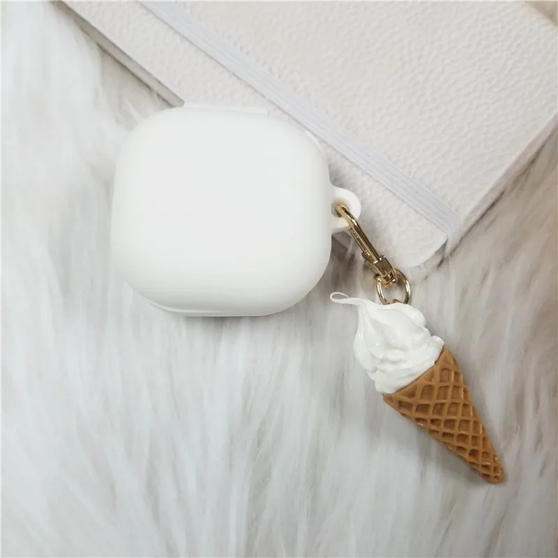 Роскошный чехол для наушников Samsung Galaxy Buds Live 2020 противоударный силиконовый