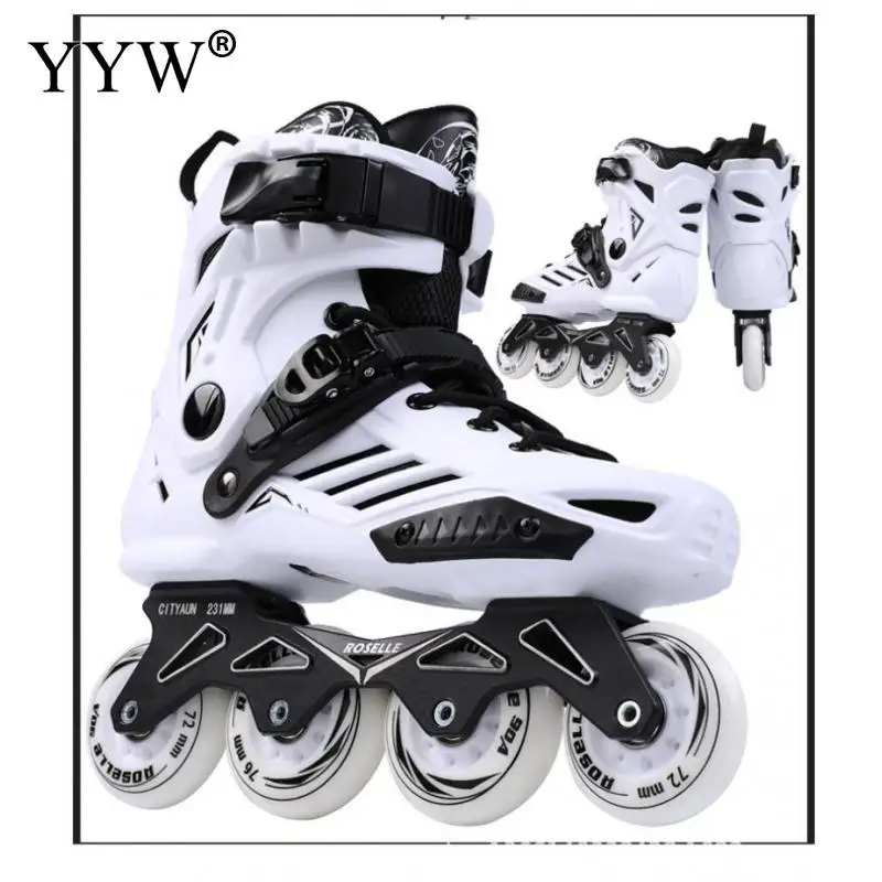 Роликовые коньки профессиональные слалом для взрослых роликовых коньках обувь