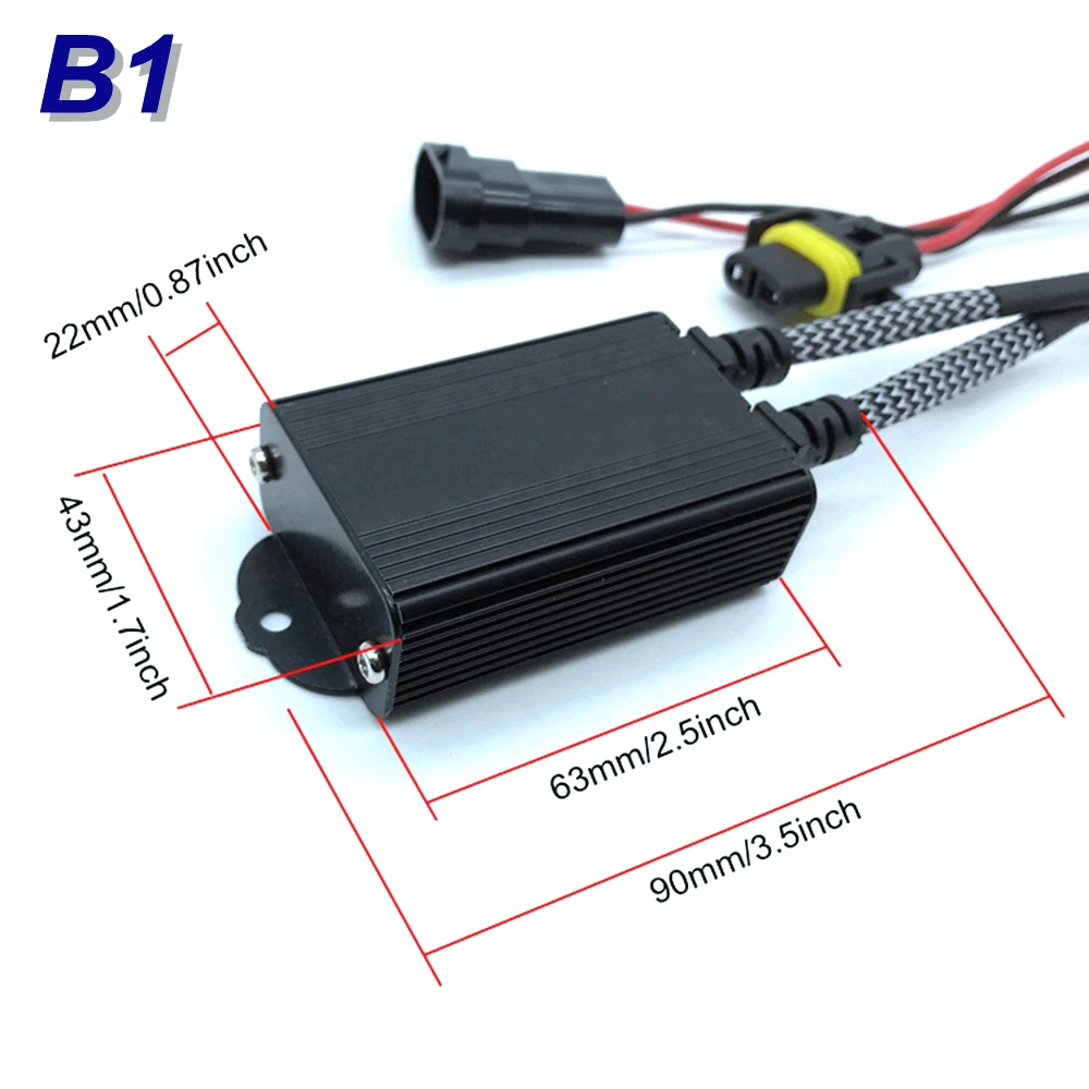Светодиодный декодер Canbus резистор H7 светодиодный без мерцания H1 H11 9005 9006|wiring harness