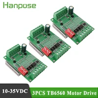 for cnc router stepper motor driver tb6560 10v 35vdc 32 segments upgraded version nema23 57 series stepper motor 3pcs
