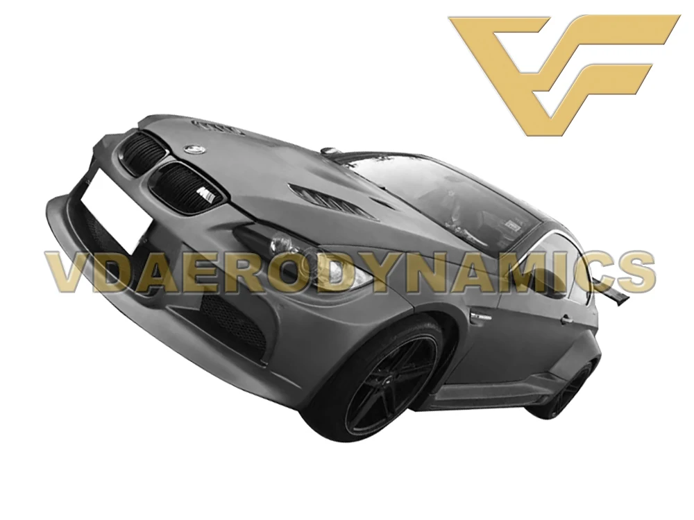 Подходит для 05 13 BMW E92 E93 M3 VAD V Widebody полный комплект переднего заднего бампера