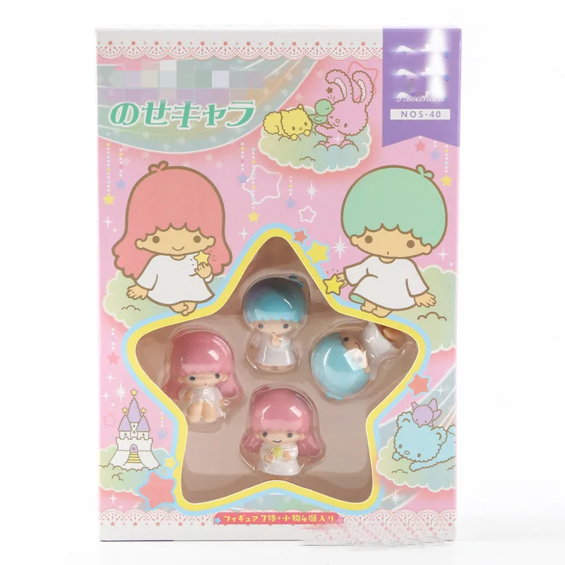 

Desktop Ornaments Decorative Action Figures Cartoon Rabbit Vinyl Mini doll 2Kinds P02