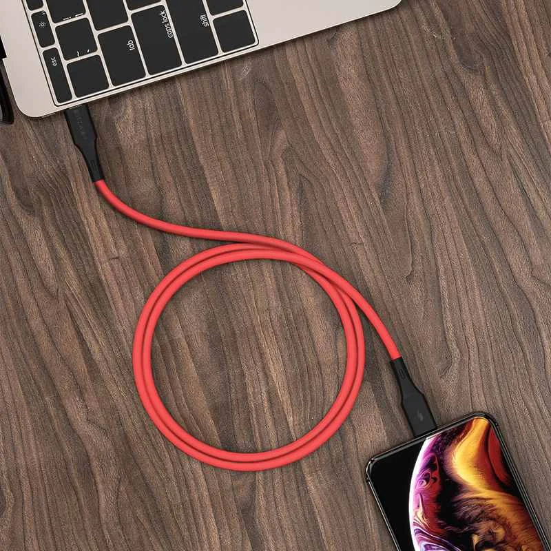 Blitzwolf BW-CL2 2.4A usb type C к Lightning MFI сертифицированные Дата зарядки Кабели PD3.0 телефон зарядное устройство ПВХ для iPhone 11 Pro Max