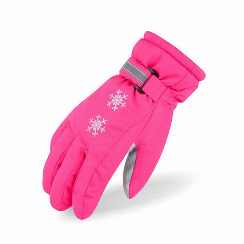 FAVSPORTS зимние профессиональные лыжные перчатки для девочек и мальчиков