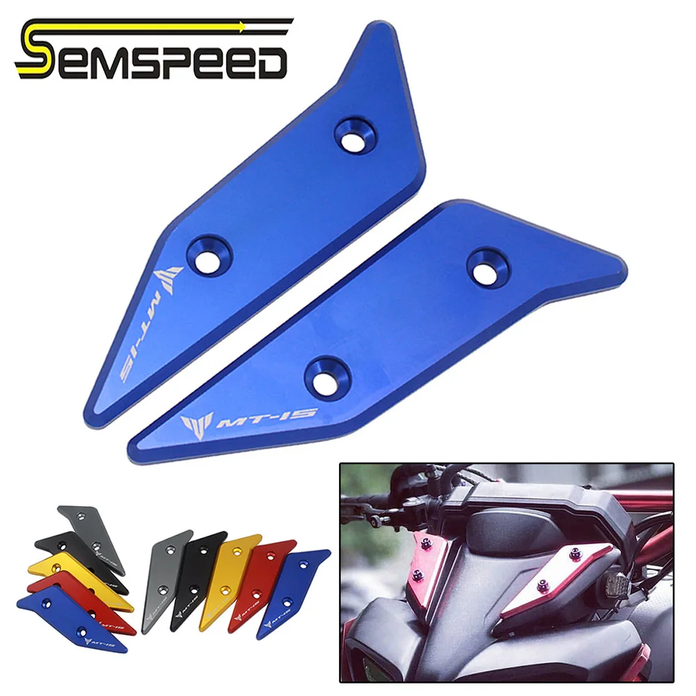 SEMSPEED подходит для Mt15 Mt 15 2018 2019 2020 алюминиевый сплав CNC лобовое стекло дефлектор