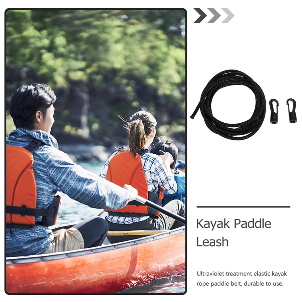 

1 Set Adjustable Paddle Leash Nylon Fishing Pole Rope Paddle Leash with Buckle