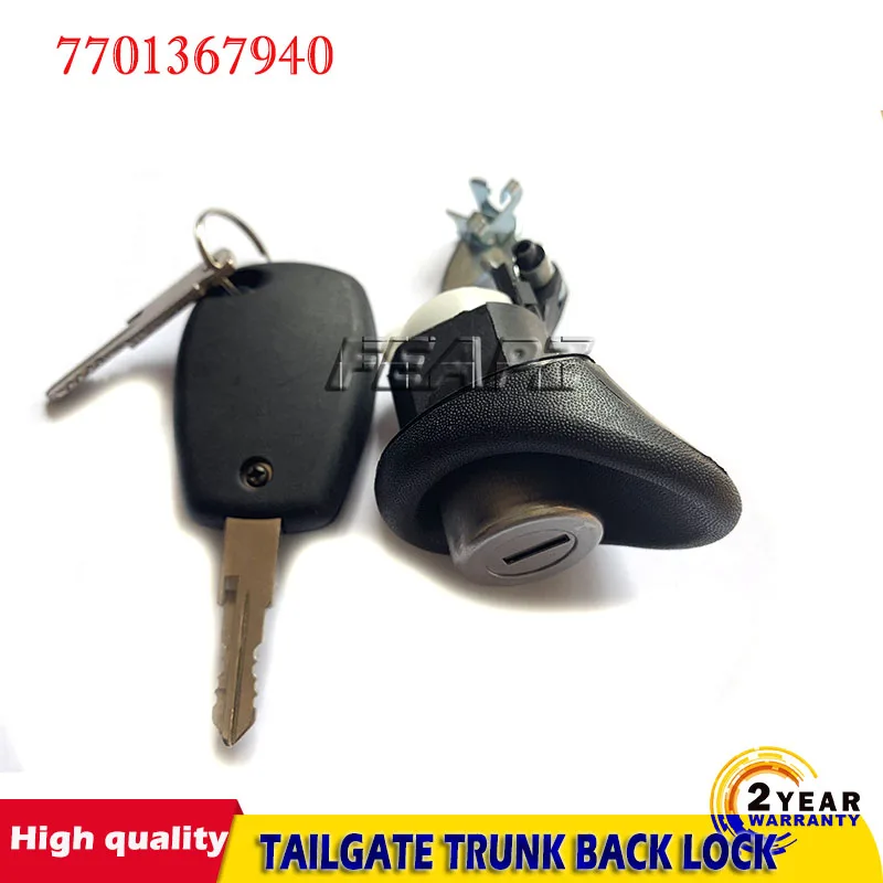 Замок для багажника DACIA RENAULT LOGAN SANDERO с двумя ключами 7701367940|Замки и фурнитура| |