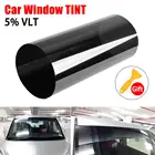 Тонировочная пленка VLT 150x20 см, наклейка s для автомобиля, дома, окна, занавески, стекла, боковое окно, солнечная УФ-защита, наклейка
