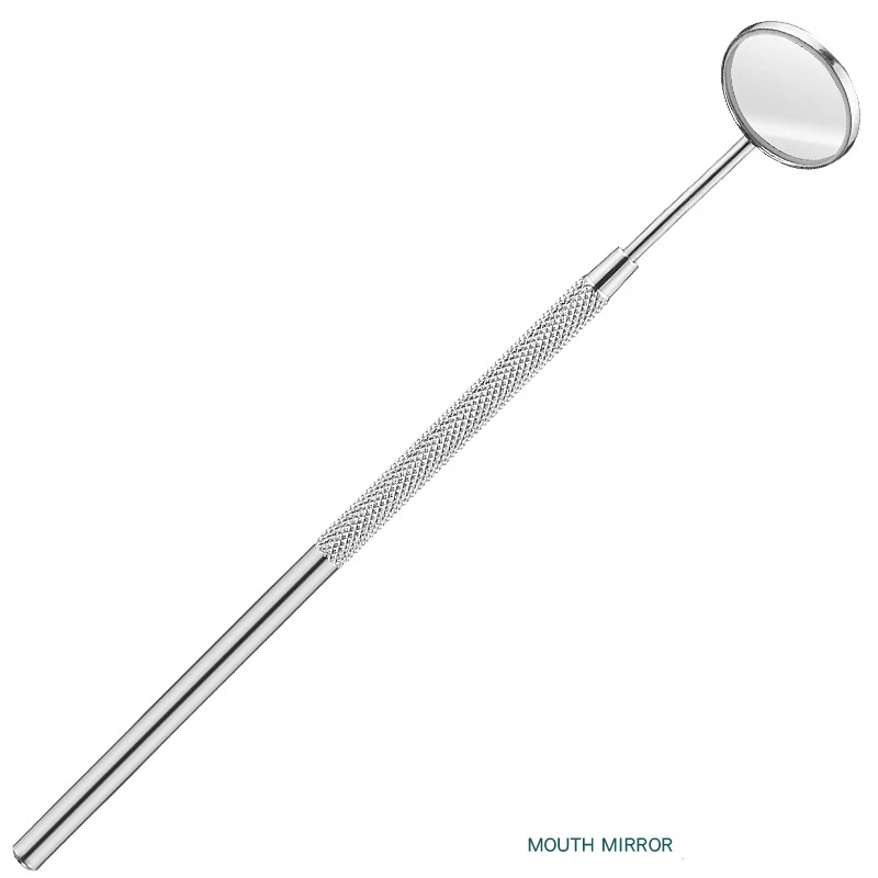 6 шт./компл. стоматологическое зеркало Нержавеющая сталь стоматолог