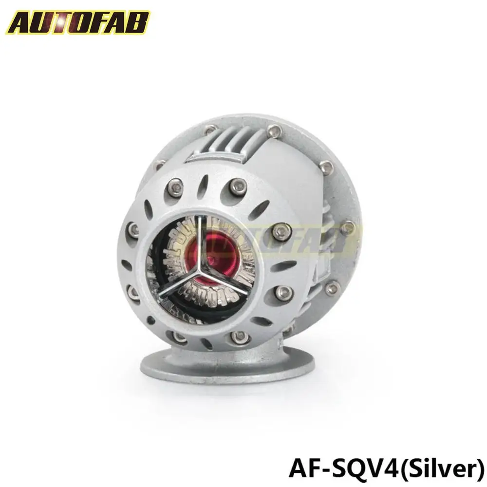 Выдувный клапан SQV4 для Subaru special Flang (серебристый/черный реплицированный) AF SQV4F|blow