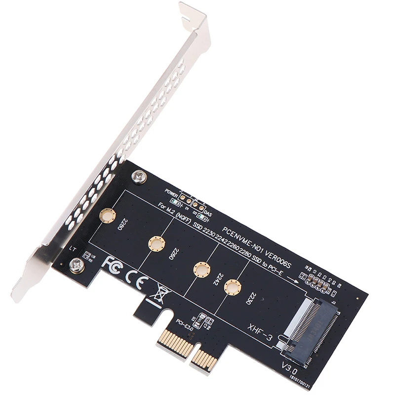 Адаптер PCIE к M2 PCI Express 3 0x1 NVME SSD адаптер с поддержкой 2230 2242 2260 | Компьютеры и офис