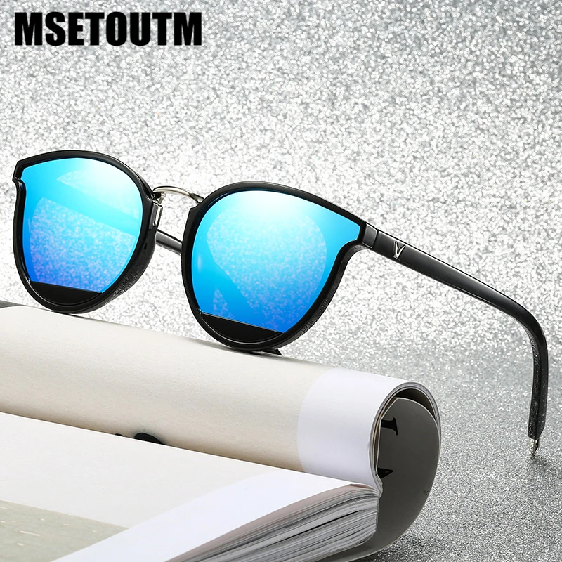 Женские Классические солнцезащитные очки MSETOUTM винтажные поляризационные в