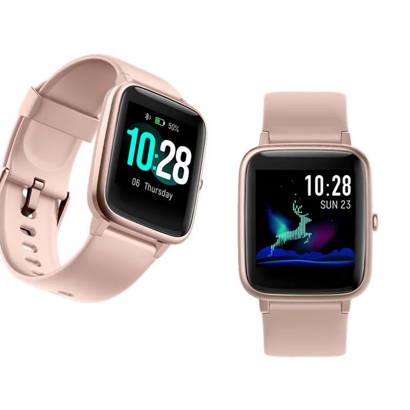 

Bluetooth Smart Watch Music Control Heart Rate Message Phone Call Reminder Smartwatch for Android IOS IP68 WaterProof Band