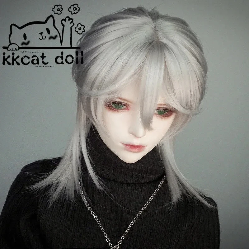 Волосы для куклы Bjd размер 1/3 модная индивидуальность красивая Мужская голова Mullet