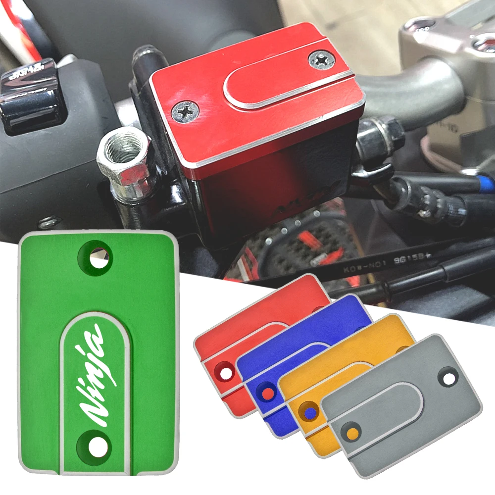 Передняя Тормозная крышка MTKRACING резервуара для жидкости цилиндра Kawasaki Ninja125 Ninja300