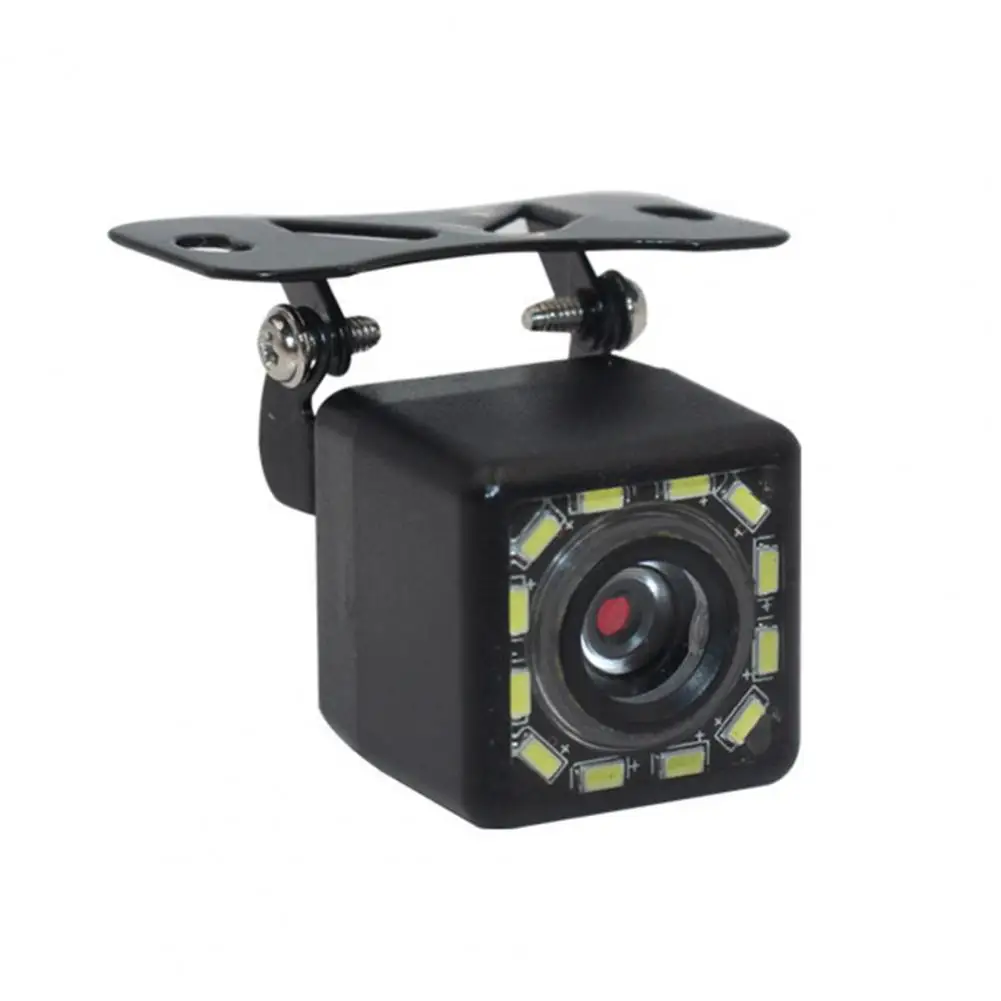 

12 LED Night Vision External Reverse Camera Waterproof 170 Wide Angle Parking Camera Easy Installation for Automobile