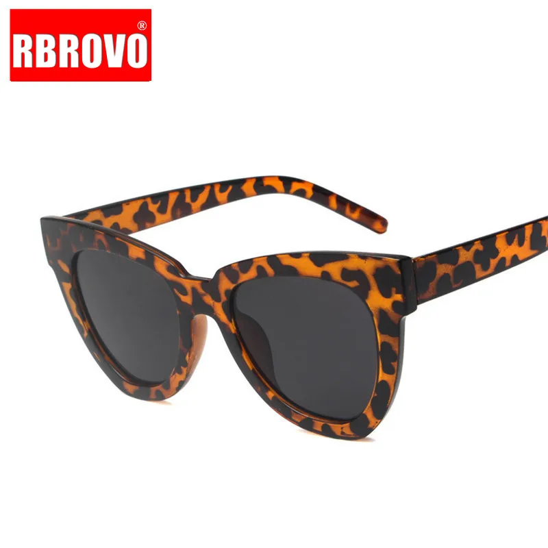 

RBROVO 2021 Vintage Classic Sunglasses Women Plastic Large Frame Sun Glasses Classic Retro Outdoor Oculos De Sol Gafas UV400