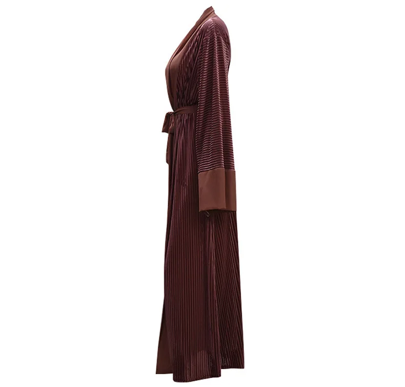 Утолщенная Теплая Бархатная Абая Дубай черная зимняя jilbabs abaya для женщин Турция