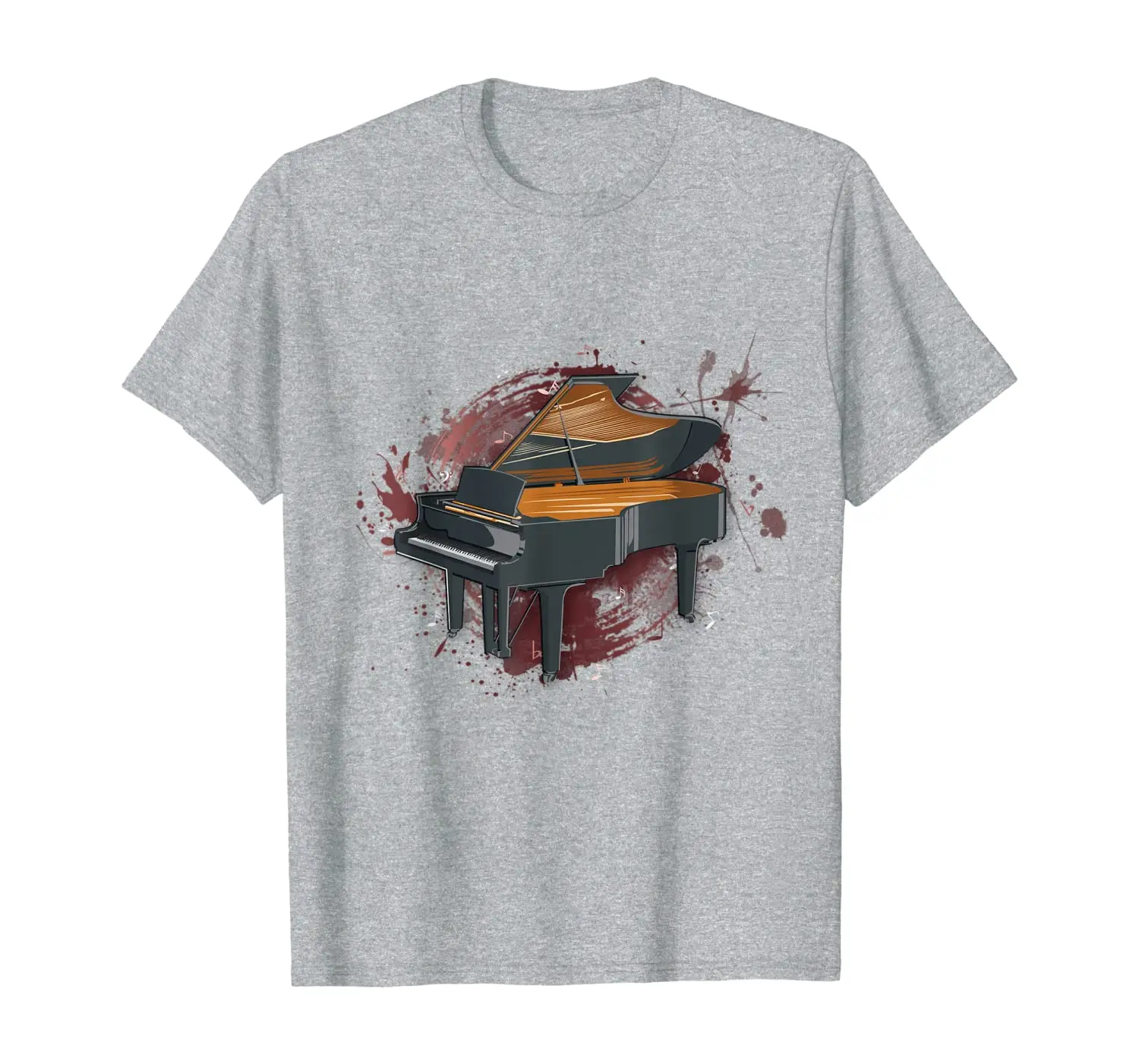 

Grand Piano T-Shirt Instrument Gift for Musicians