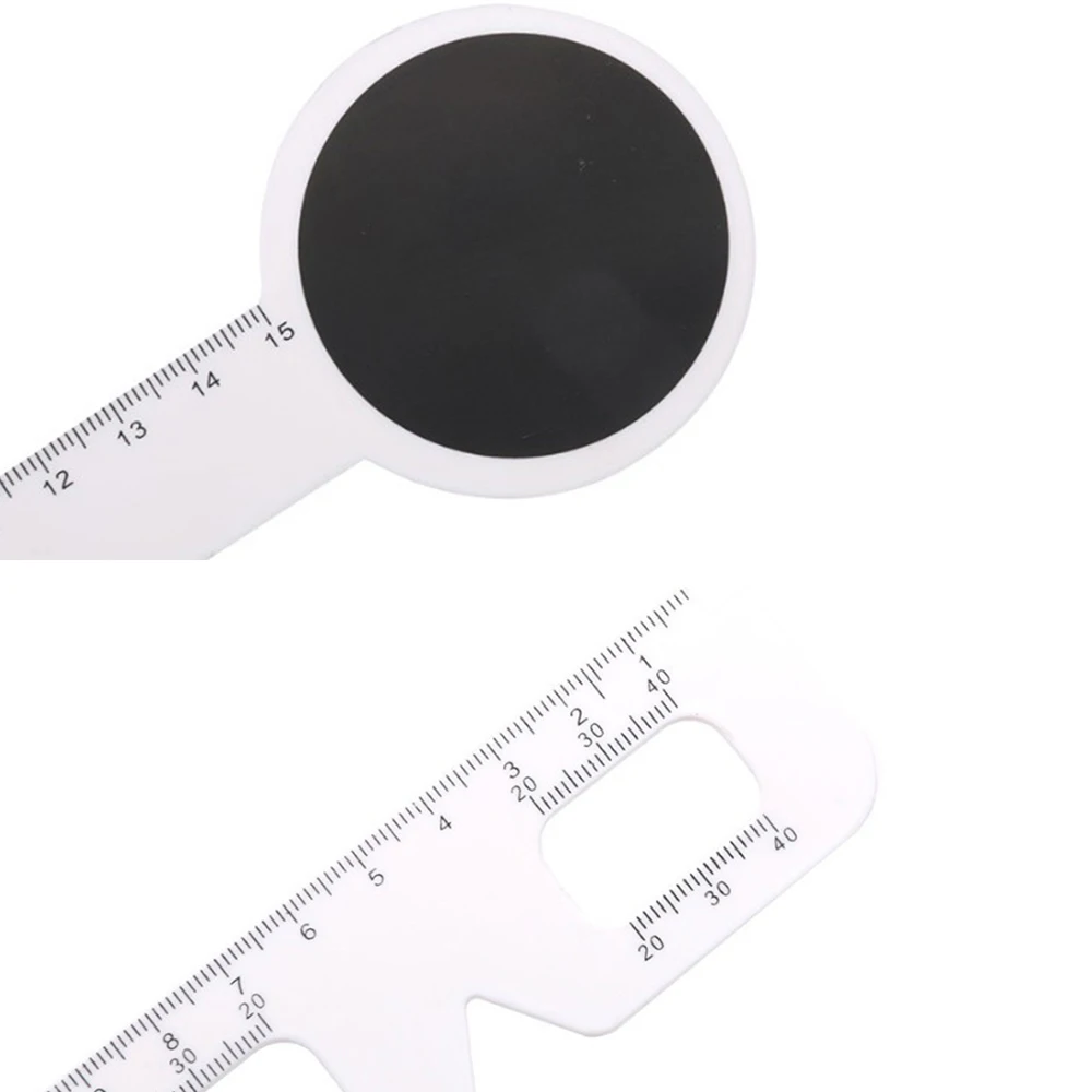 

5pcs Plastic pd ruler, pupil distance ruler eye occluder