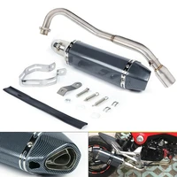 motorcycle full exhaust system low mount pipe for honda grom msx125 2013 2019
