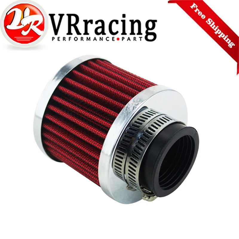 Auto Air filter height 85MM, Neck ID:35mm Car Cone Cold Air Intake Filter Turbo Vent Crankcase Breather VR-AIT22