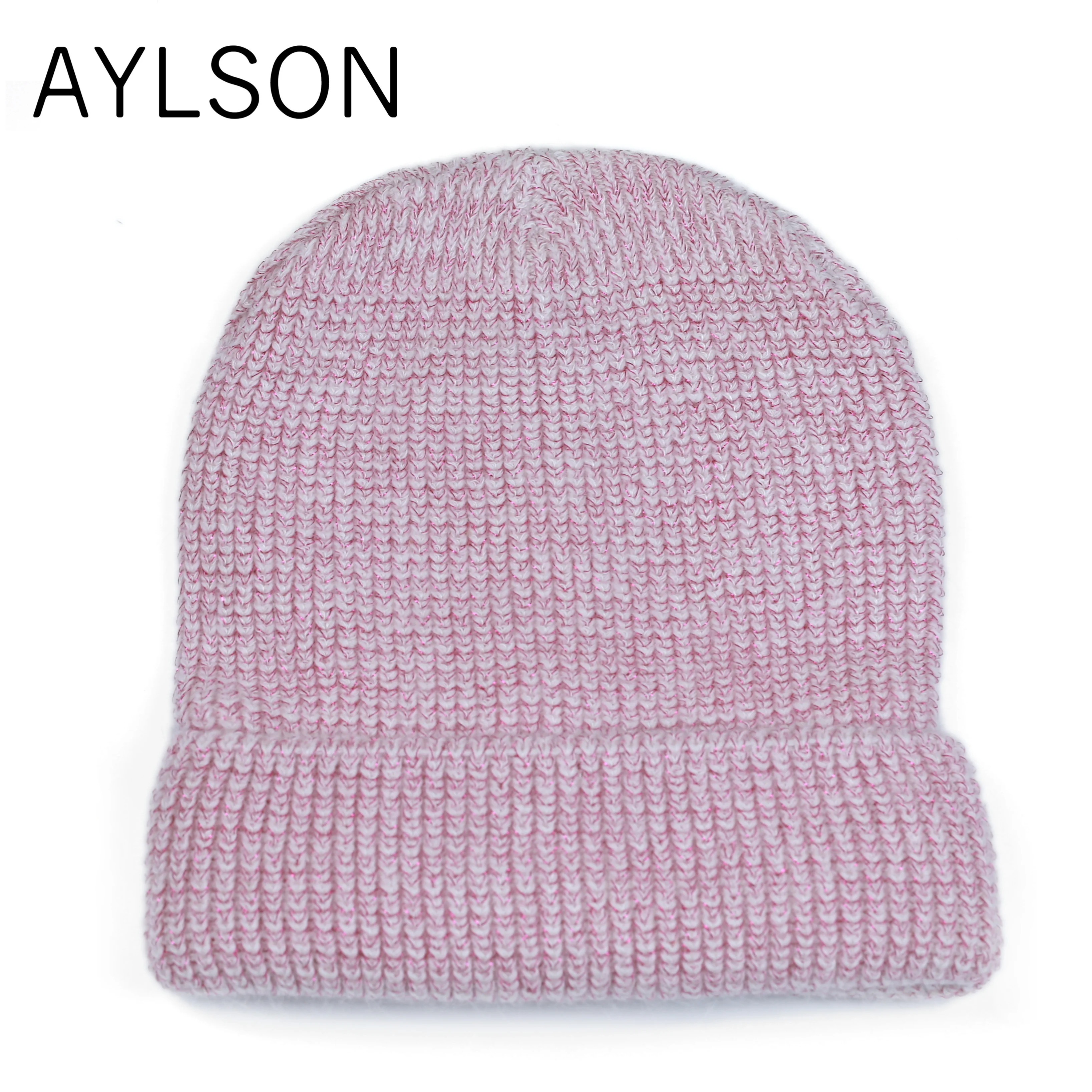 2019 Осенняя хлопковая шапка с кроличьим мехом мягкие вязаные шапки женские