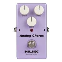 nux vintage analog chorus effect pedal guitar processor legendary chorus warm sound from the 80s electric guitar accessories