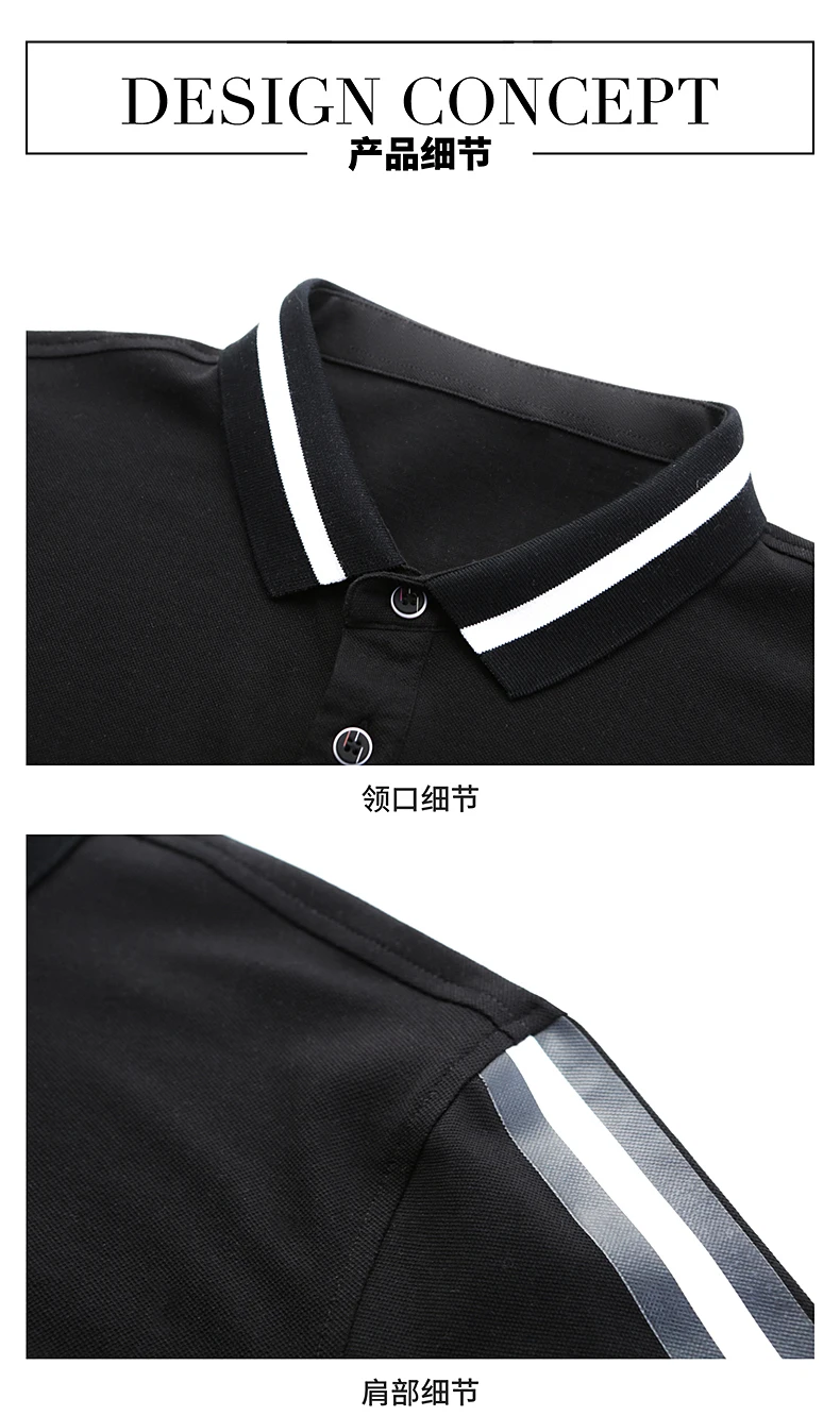 

2021 summer polo shirt men's brand clothing cotton short sleeve business casual printing designer homme camisa breathable