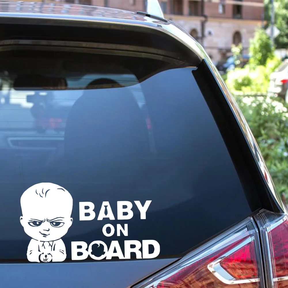 Автомобильная Наклейка Детские наклейки на доске забавные автостайлинг в