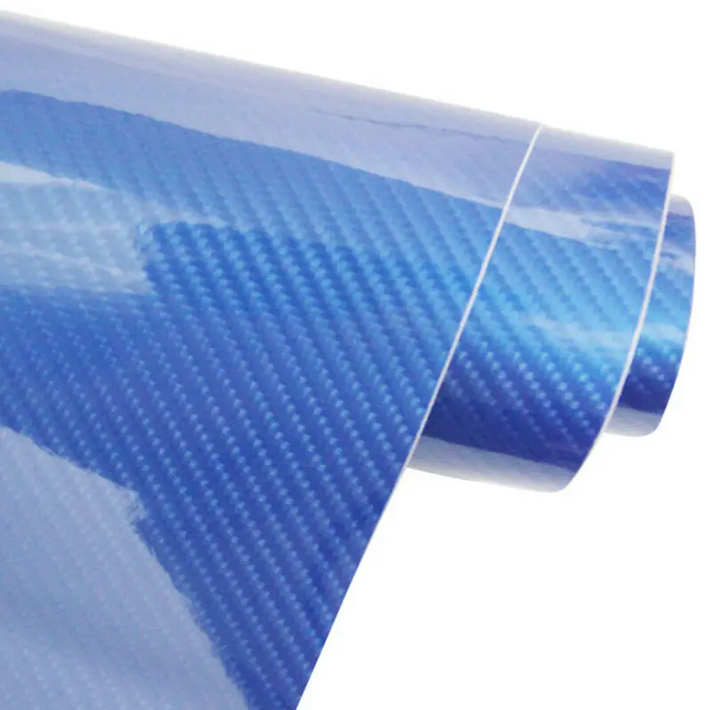 

Vinyl Car stickers Wrap Decal Blue Waterproof Decoration 5D Ultra Shiny