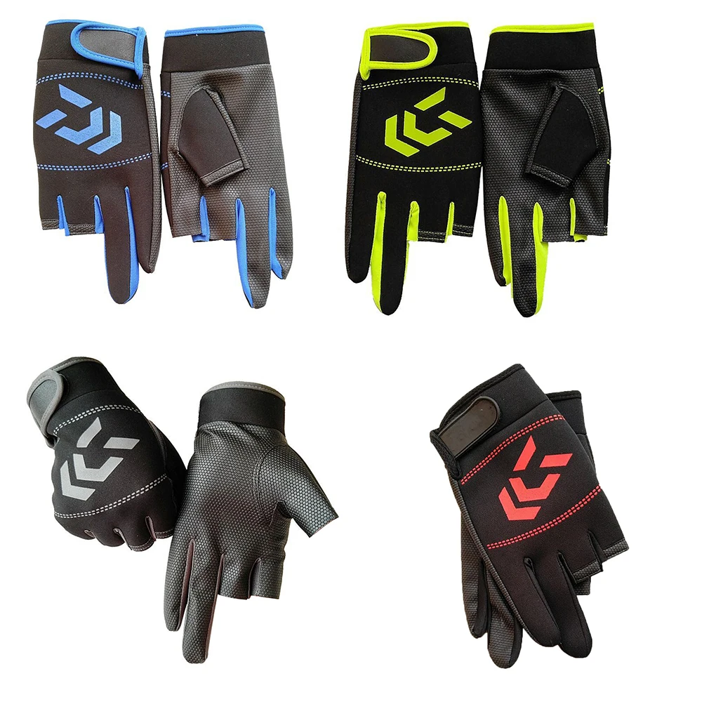 Перчатки рыболовные Нескользящие с 3 пальцами 1 пара | Спорт и развлечения