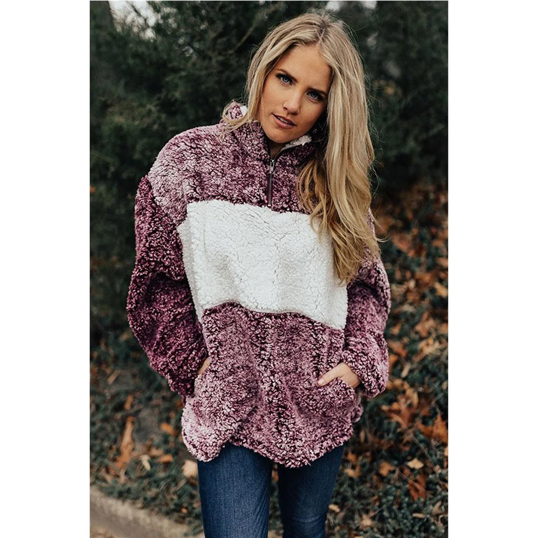 Женское повседневное шерстяное теплое пальто 2019 зима длинный рукав в стиле