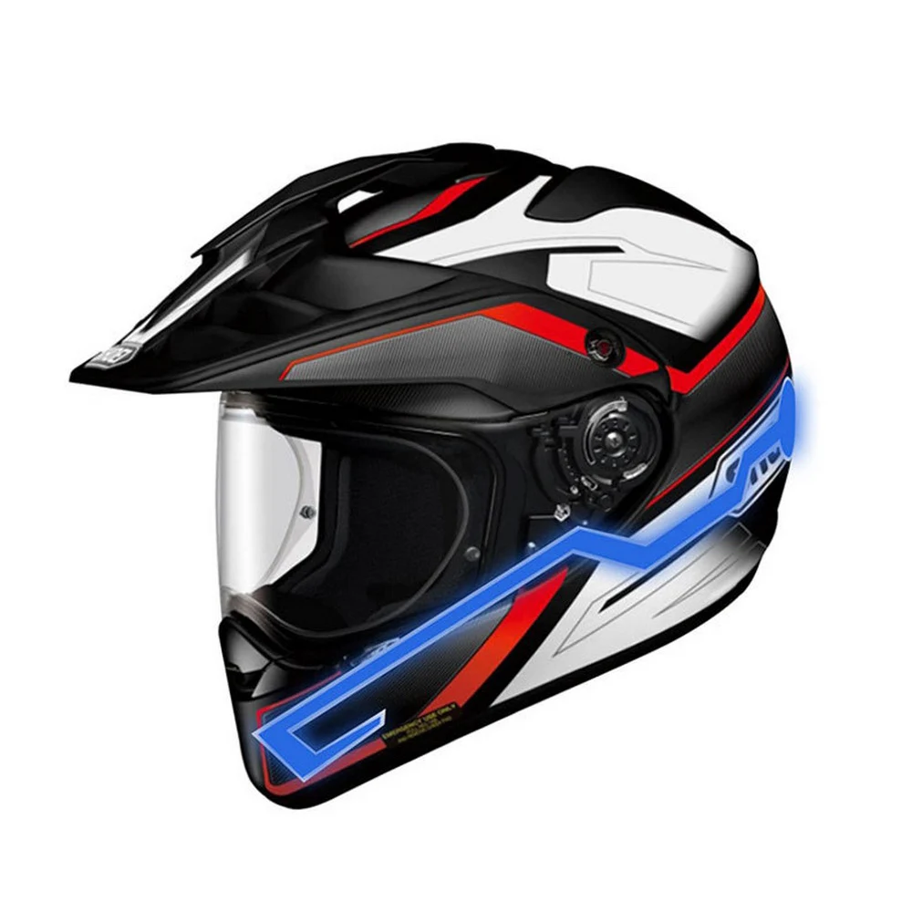 Мотоциклетный шлем отражатель лампы ночной езды сигнальный светильник