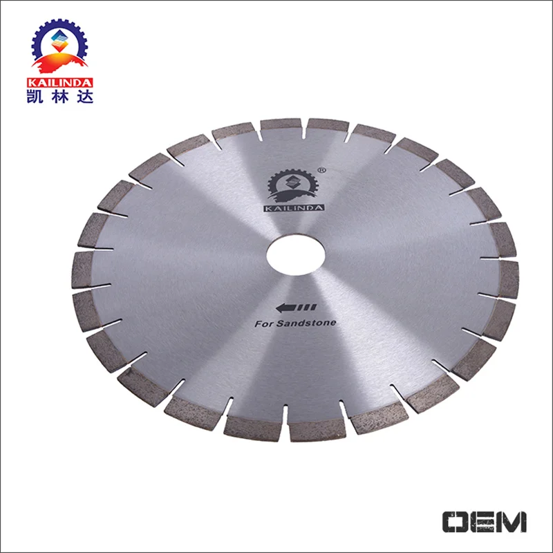 

China Factory Produces High Performance Sandstone Diamond Saw Blade