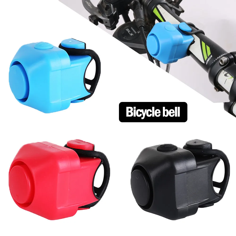 

Warning Loud Alarm Handlebar Ring Bicycle Ring Alert 130DB Cycling Electronic Electric Accessories Bike Safety Siren Bell Horn H