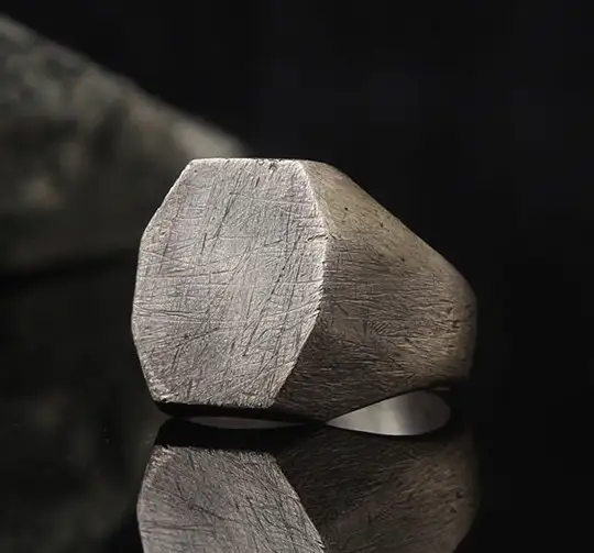 

Silver 925k Ring,Handmade Ring,Jewelry Gift For Him and Each, Aging Style