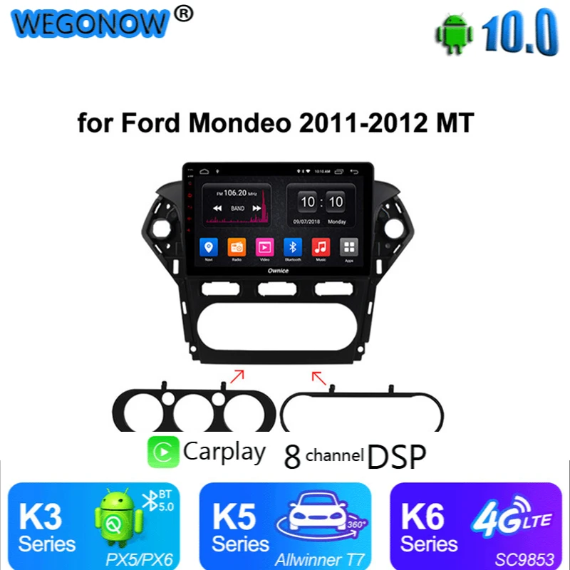 Ownice Octa Core Android 10 автомобильный 2 Din Радио DVD GPS Navi carplay DSP 4G LTE SPDIF Авто головное