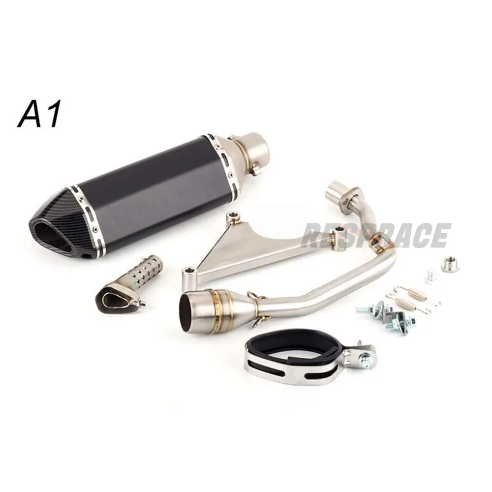 

Motorcycle Exhaust Muffler Slip On For Vespa Sprint 150 Vespa Primavera 150 iGet Sprint 150 iGet 2016-2020 Exhaust Pipe