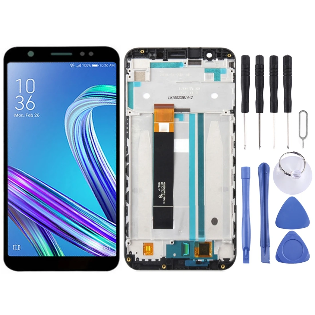 

Original LCD Screen for Asus ZenFone Max M1 ZB555KL X00PD LCD Screen and Digitizer Full Assembly with Frame