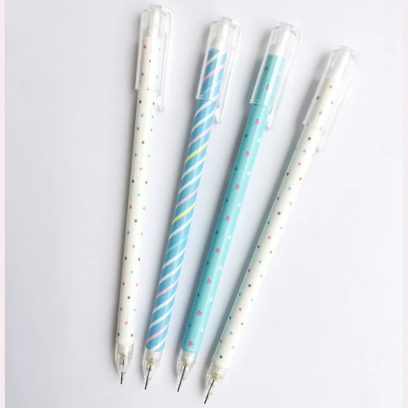 Пластиковый механический карандаш в цветную точку 48 шт./лот 0 5 мм автоматическая