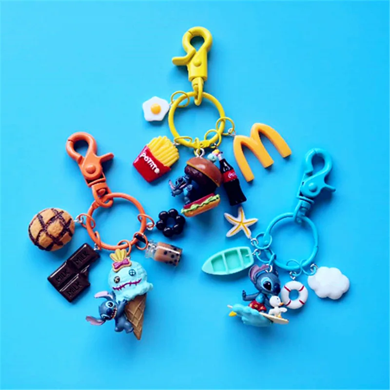 2020 новый креативный мультяшный брелок для серфинга гамбургера мороженого