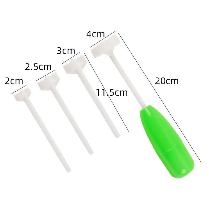 

4Pcs/set Practical Kitchen Tools Vegetable Cutter Digging Stuffed Corer For Vegetable Tools Device Fruit Spiralizer Y0S1