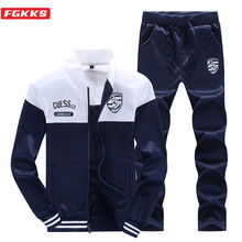 Fgkks-conjunto deportivo de moda para hombre...