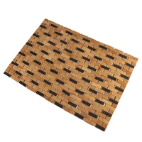 bamboo bath mat silicone anti slip pads roll up wooden bath mats boho bamboo decor shower mats for shower spa