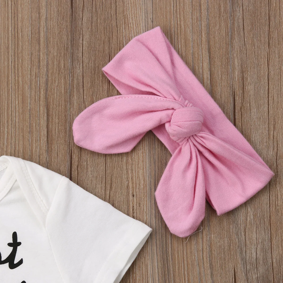 2019 новый весенний комбинезон для новорожденных девочек топы штаны повязка на